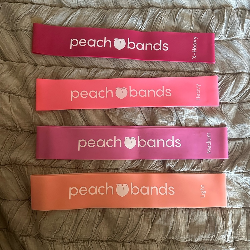 Peach Bands with Case